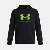 UA Rival Fleece Big Logo Print Fill Boys' Hoodie