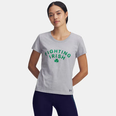 UA Performance Cotton Collegiate Women's Short Sleeve