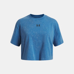 UA Rival Wash Girls' Short Sleeve