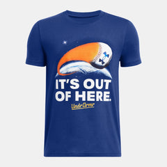 UA Out Of Here Boys' Baseball Short Sleeve