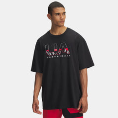 UA Hoops Branded Heavyweight Men's Short Sleeve