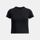 UA Rival Rib Girls' Short Sleeve