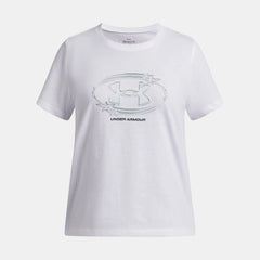 UA Star Logo Lockertag Girls' Short Sleeve