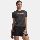 UA Techâ„¢ Twist Graphic Women's Short Sleeve