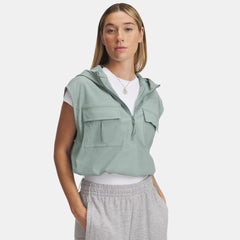 UA Unstoppable Utility Women's Sleeveless Hoodie