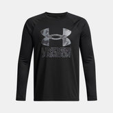 UA Techâ„¢ Hybrid Print Boys' Long Sleeve