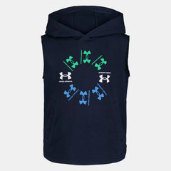UA Rival Terry Little Boys' Sleeveless Hoodie
