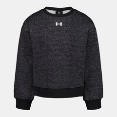 UA Rival Sparkle Little Girls' Crewneck