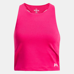 UA Motion Girls' Crop Tank