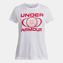 Girls' UA Velocity Softball Short Sleeve null