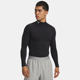 HeatGearĀ® Men's Compression Mock Long Sleeve