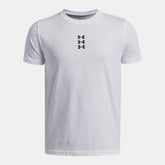 UA Hoops Triple Logo Boys' Short Sleeve