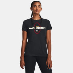 UA Washington Football Women's Short Sleeve