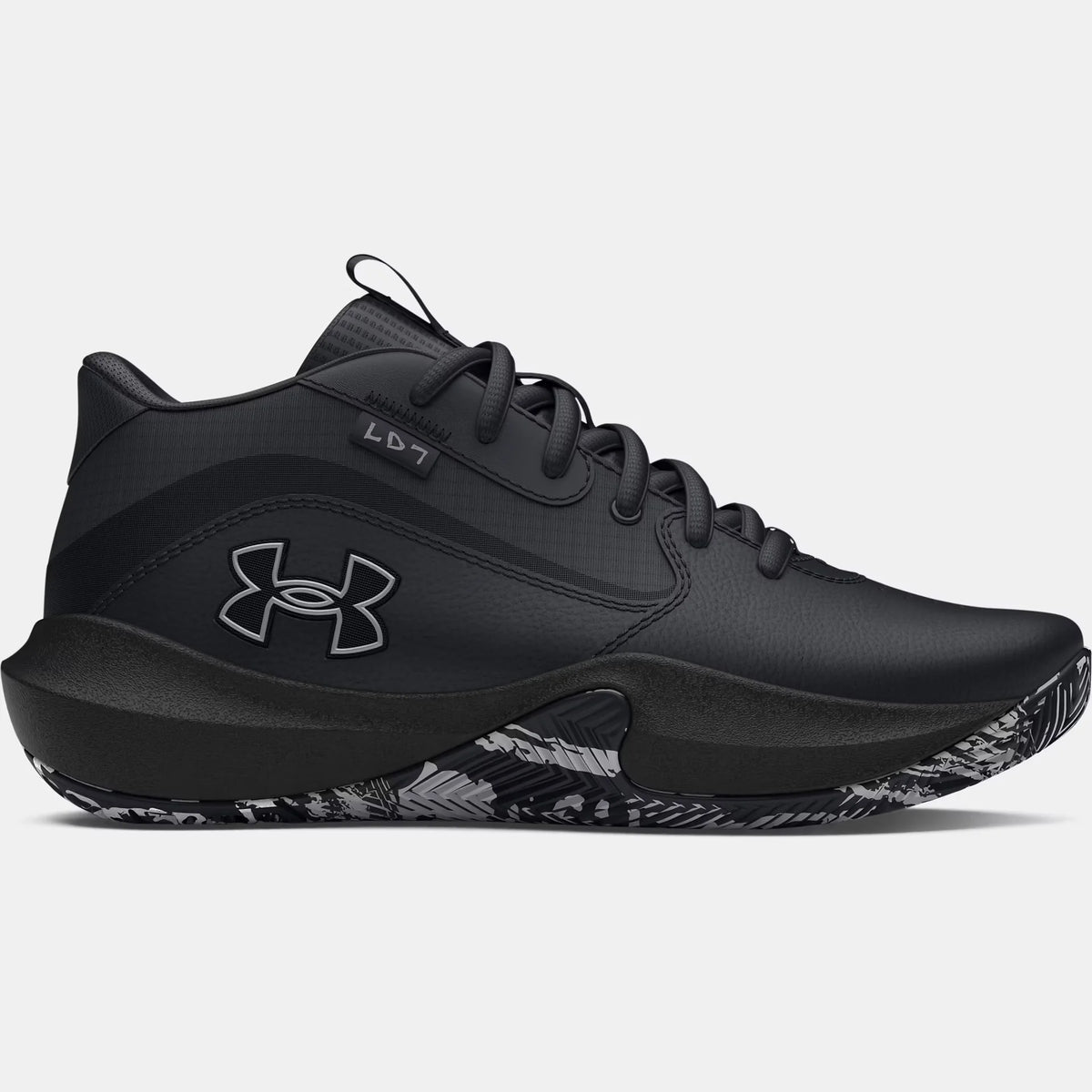 UA Lockdown 7 Grade School Basketball Shoes