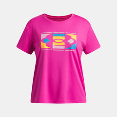 UA Tech™ Big Logo Girls' Short Sleeve