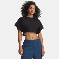 UA Cropped Script Women's Short Sleeve