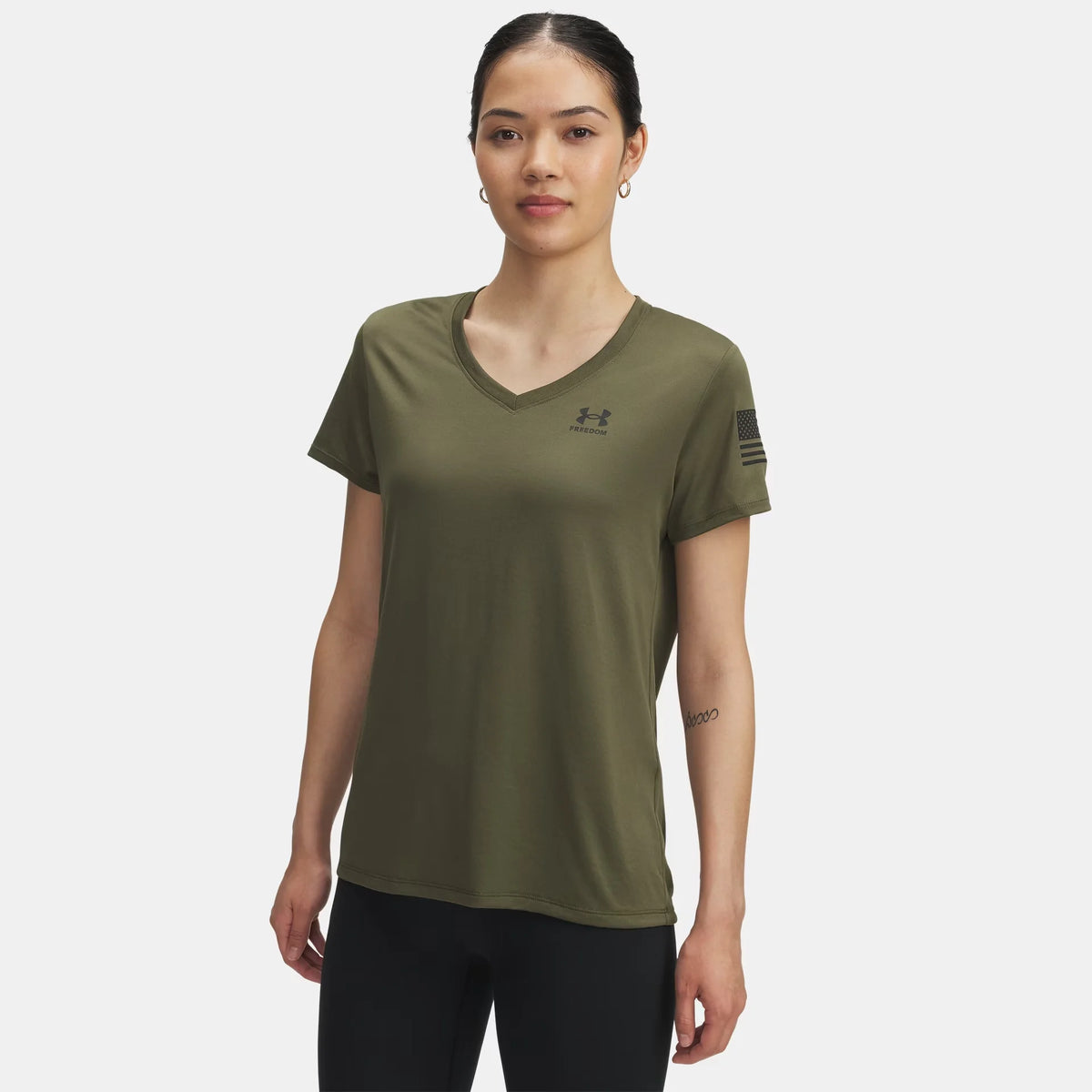 UA Freedom Tech™ V-Neck Women's Short Sleeve