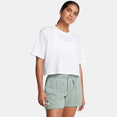 UA Boxy Crop Simple Women's Short Sleeve