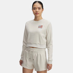 UA Rival Freedom Women's Crop Crew