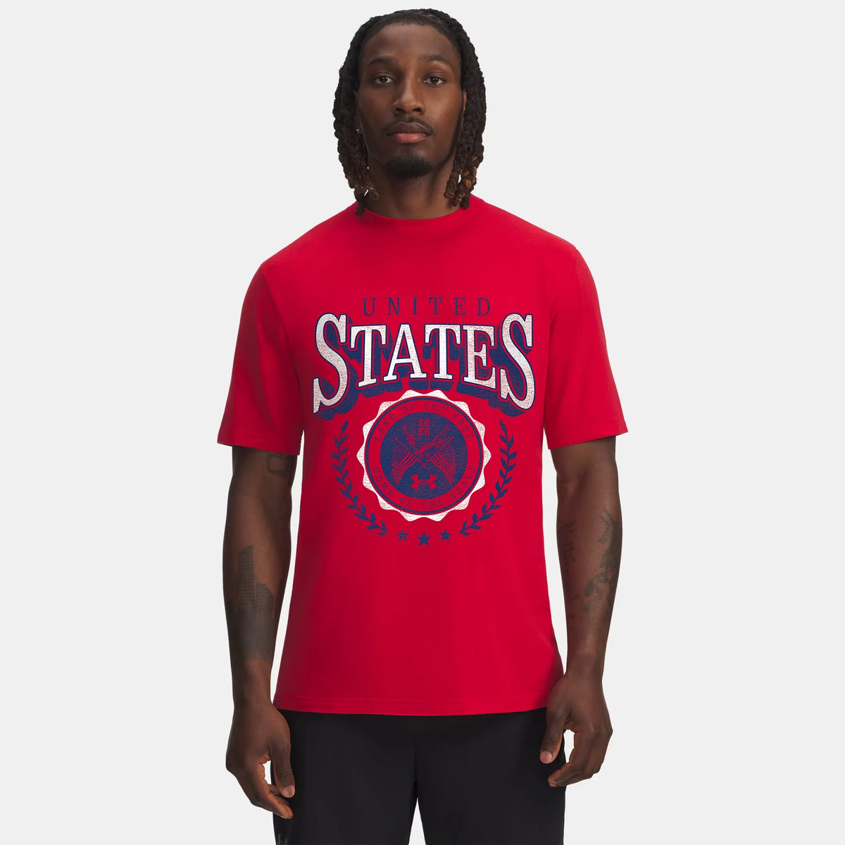 UA USA Graphic Men's Short Sleeve