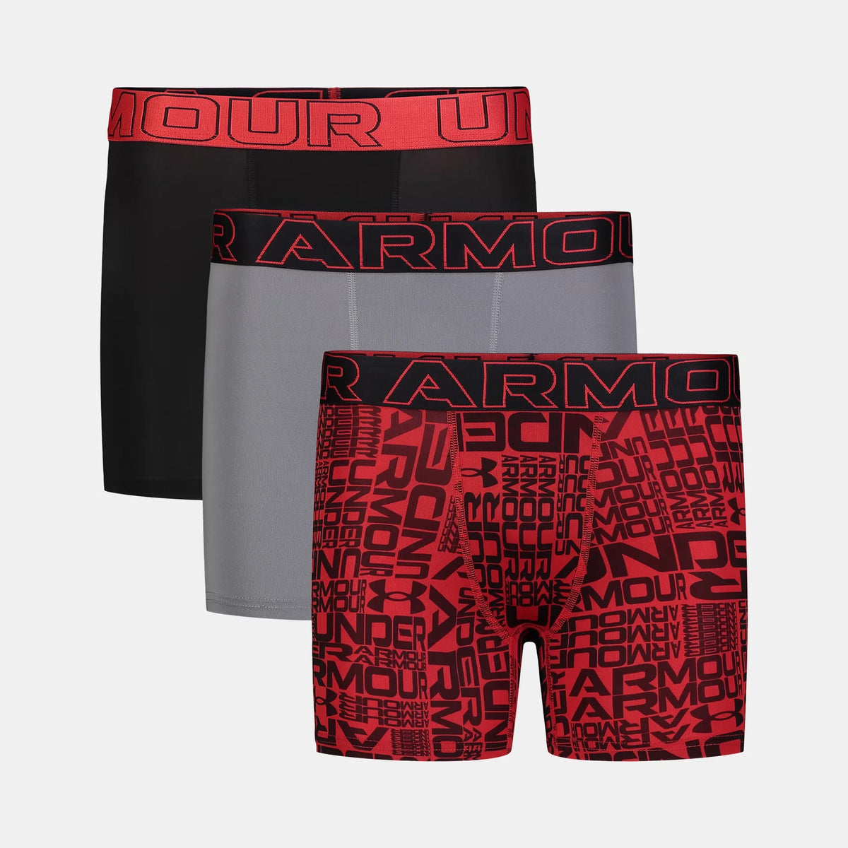 UA Performance Tech™ Printed Boys' 4" Boxerjock®