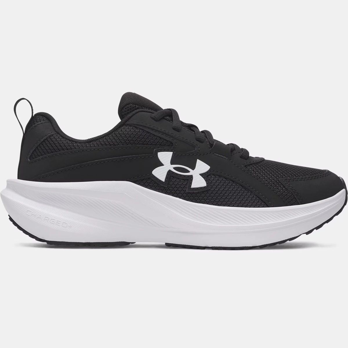 UA Charged+ Assert 11 Boys' Grade School Running Shoes