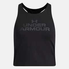 UA Motion Branded Girls' Crop Tank