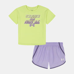 UA Awesome Woven Infant Girls' Shorts Set