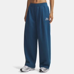 UA Rival Fleece Script Women's Pants
