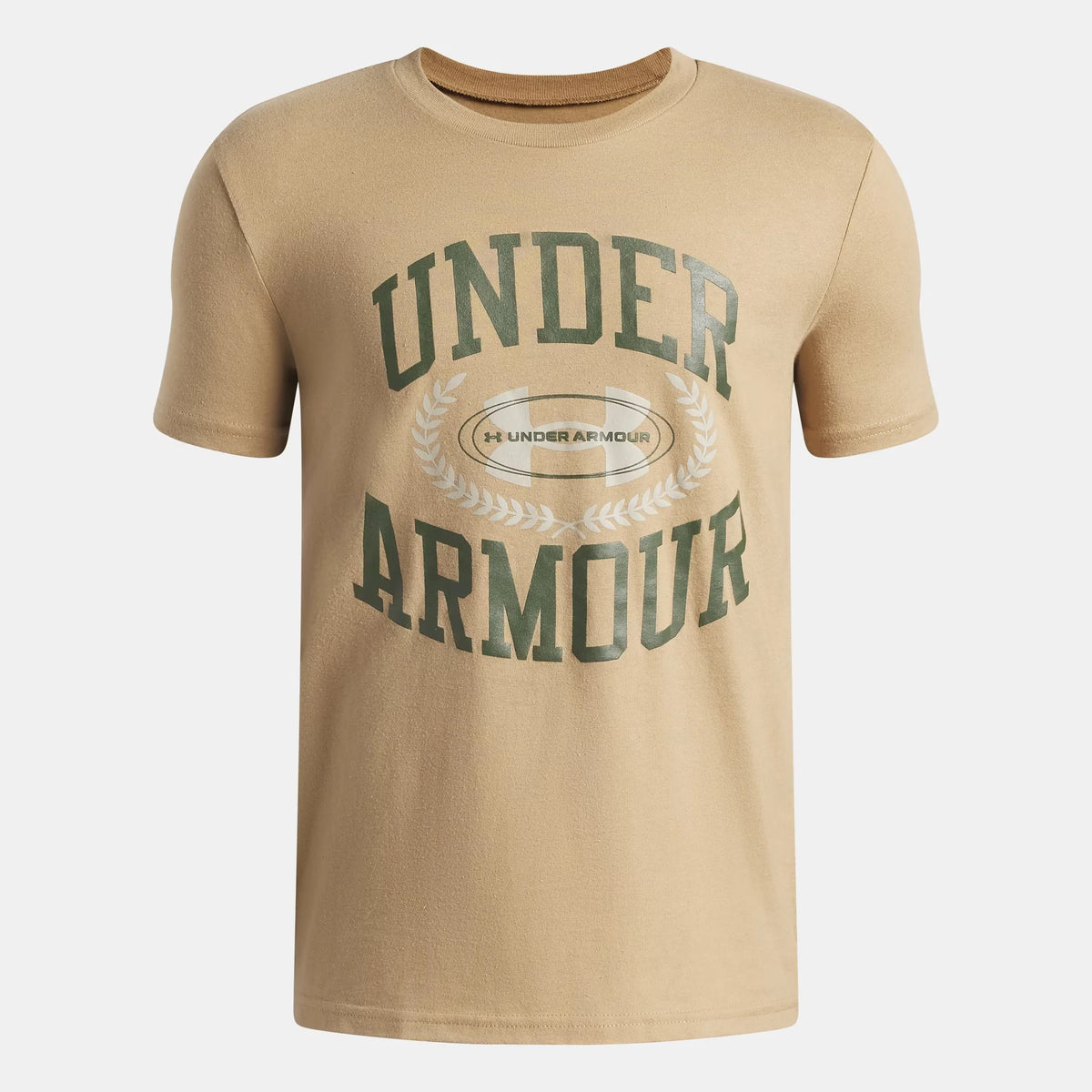 UA Crest Logo Boys' Short Sleeve
