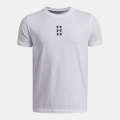 UA Hoops Triple Logo Boys' Short Sleeve